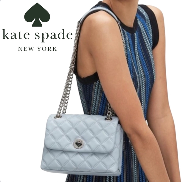 Kate Spade Quilted Nathalia in Steel - Picture 1 of 10